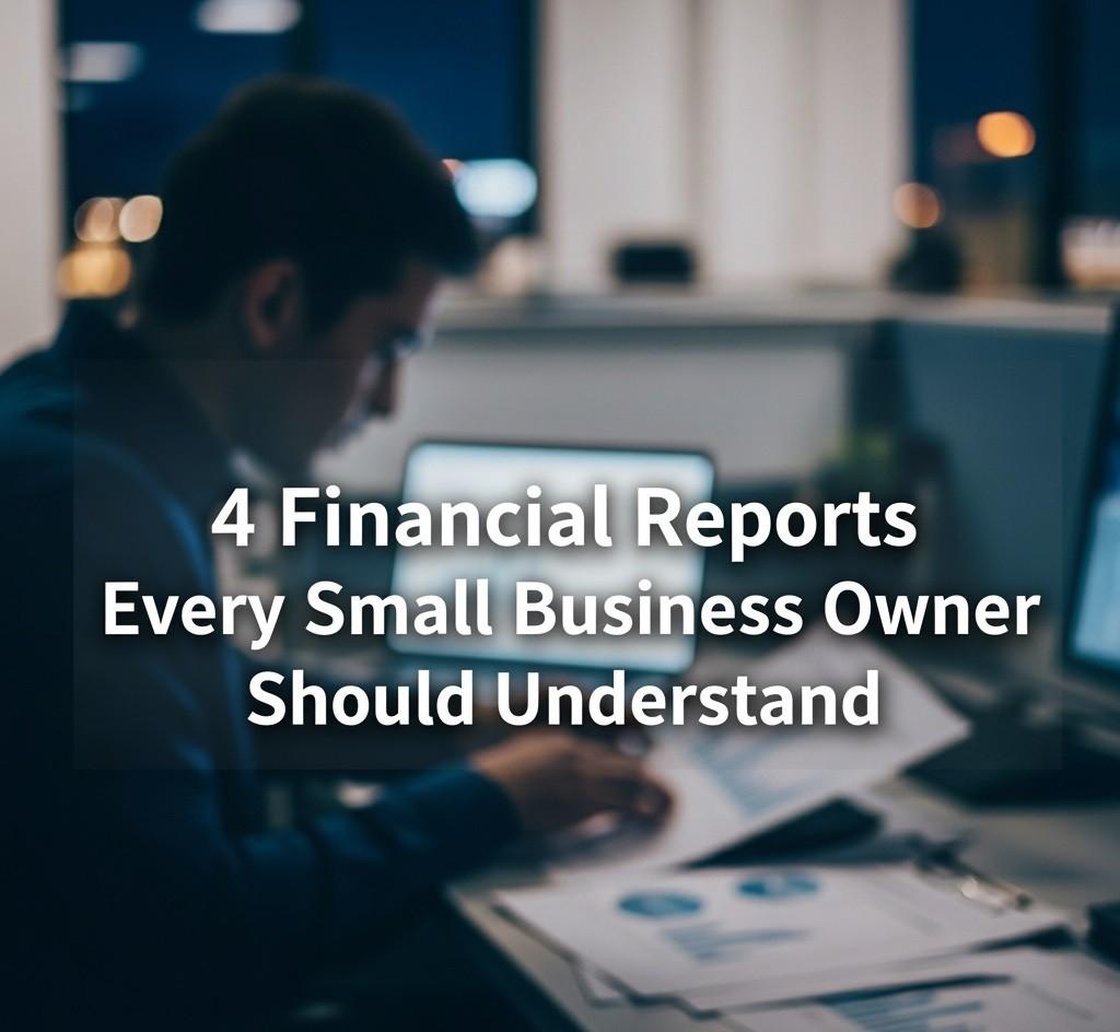 4 Financial Reports Every Small Business Owner Should Understand