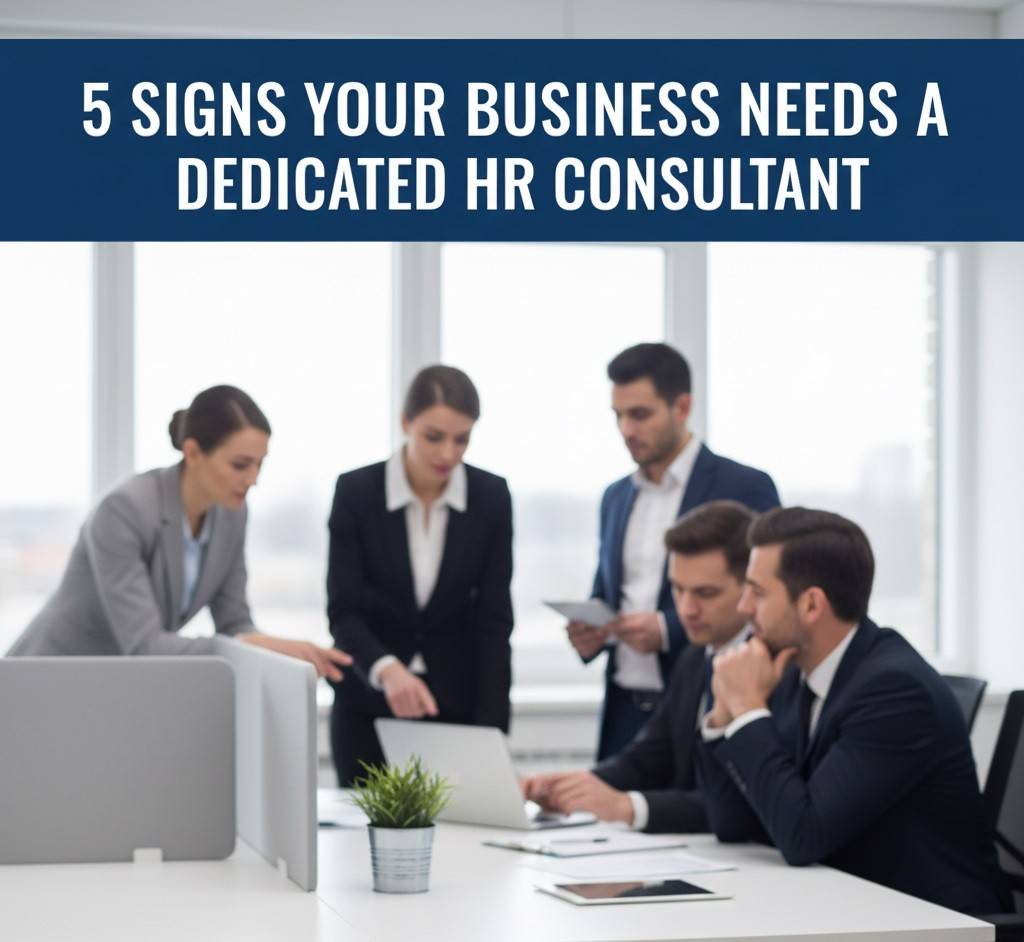 5 Signs Your Business Needs a Dedicated HR Consultant